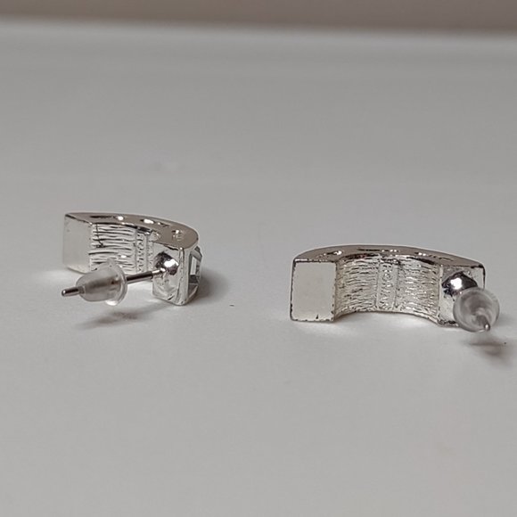 Multi Toned Blue Earrings - Picture 7 of 9